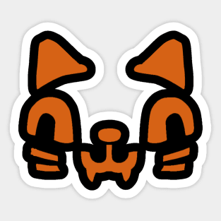 halloween cat Sticker